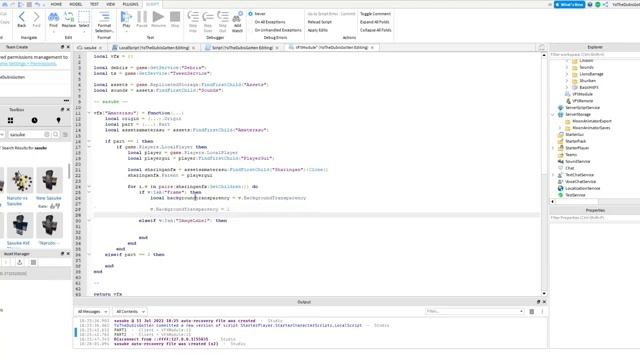 AMATERASU | Roblox Studio Scripting Tutorial смотреть онлайн