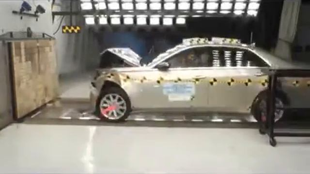 2015 Cadillac CTS NHTSA Crash Test смотреть онлайн