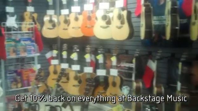 Christmas Guitars, Backstage Music Is LOADED With Guitars смотреть онлайн