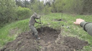 Таких находок не ожидали на шурфе. Золотая лихорадка.