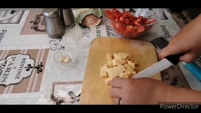 Салат из помидор с сыром смотреть онлайн