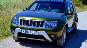 РЕШЕТКА РАДИАТОРА НА РЕНО ДАСТЕР