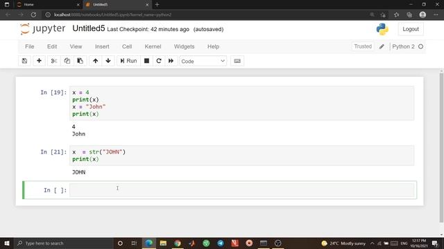 Variable, comment, Syntax in Python смотреть онлайн