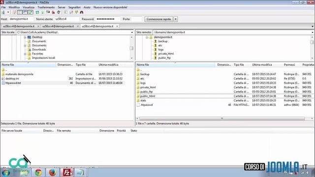 Protezione del backend di Joomla! 3 con .htaccess смотреть онлайн