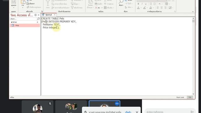 การใช้ SQL ใน Access смотреть онлайн