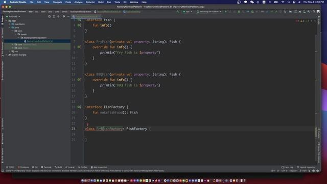 design pattern factory method pattern example | android factory method pattern example for beginner смотреть онлайн