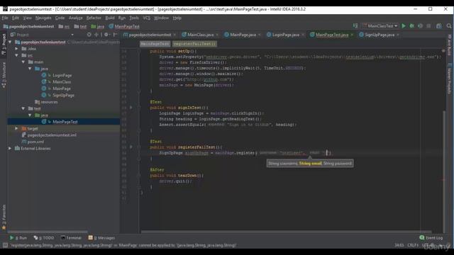 71 - Selenium WebDriver Java - Написание тестов на JUnit смотреть онлайн