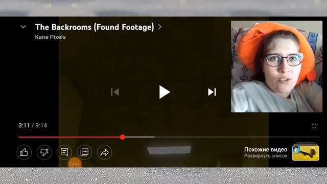 НЕ ДАЙ БОГ ТАКОЕ В ЖИЗНИ!!!😱 РЕАКЦИЯ - The Backrooms (Found Footage) смотреть онлайн