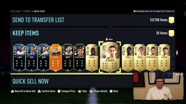 UNLIMITED 93+ Icon Moments Packs!! смотреть онлайн