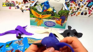 МОЙ ПОПУГАЙ - ЧТО С НИМ???  !!!  НОВЫЕ Стретч-игрушки Тропические птички #sbabam ОБЗОР ИГРУШЕК