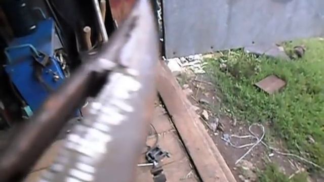 Точим противорежущую пластину косилки КС-2.1 смотреть онлайн