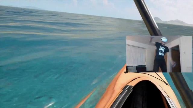 kayak VR: mirage how to reach 40km/h speed demon trophy (PSVR2) gameplay смотреть онлайн