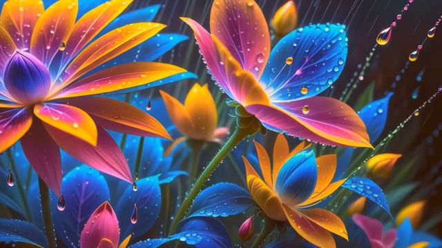 Nexxus 604 - Flower Power 2 - Psytrance mix • (4K AI animated music video) смотреть онлайн