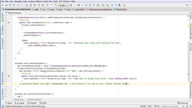 Firebase Remote Config | How to implement it in Android | FirebaseTutorials.com смотреть онлайн
