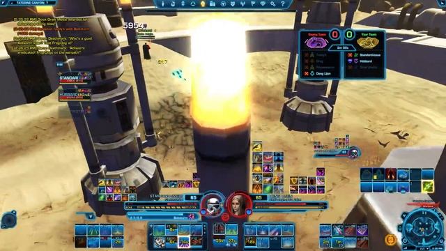 SWTOR 3v4 Arena Commando смотреть онлайн