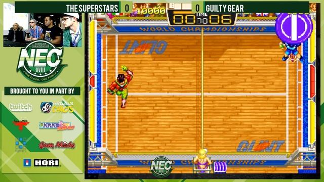 NEC18 - Windjammers 2v2 Team Tournament with Xavier Woods смотреть онлайн