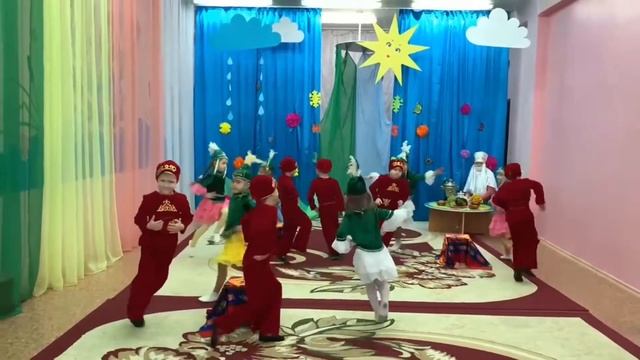 Казахская национальная игра "Шанырак" смотреть онлайн