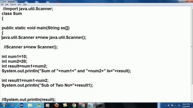 Sum of Two Number | With User Input | Scanner class| In Hindi-03 смотреть онлайн