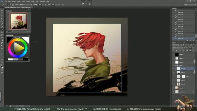 [2016.04.23] Acquiesce - Painting in Photoshop - Part 1 смотреть онлайн