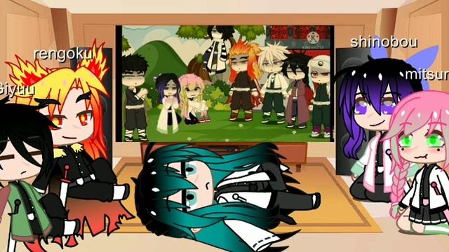 Hashira's react to Kamaboko SQUAD //Demon slayer// 1/3 смотреть онлайн