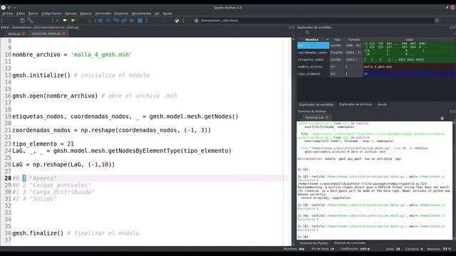 Creación de malla EF y post-procesamiento a través de los programas gmsh y Python PARTE 2 смотреть онлайн