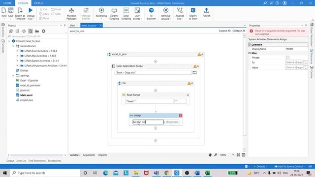#UiPath #RPA #excel_to_json смотреть онлайн