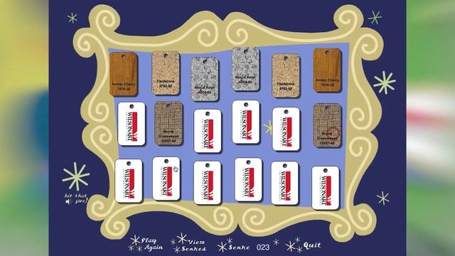 Wilsonart Memory Match Game смотреть онлайн