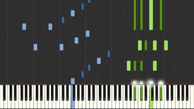 Star Wars - Across the Stars [Piano Tutorial Synthesia] (Patrik Pietschmann) смотреть онлайн