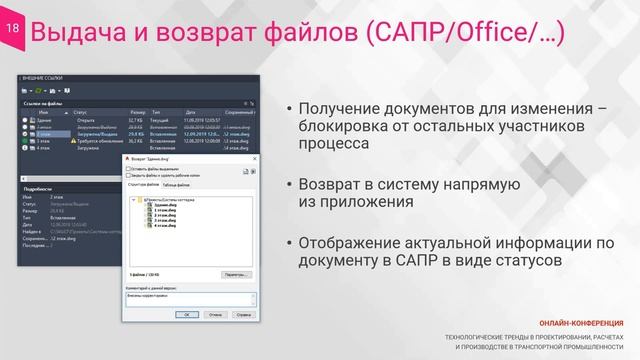 Работа с проектными данными в едином информационном пространстве, Vault, Филипп Звягинцев, Поинт