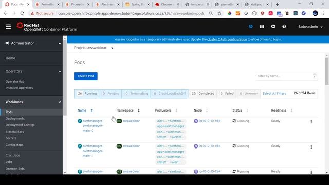Modernize Applications With Red Hat Openshift On AWS смотреть онлайн