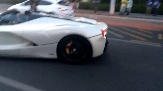 La Ferrari Aperta spotted driving during Gumball 3000 in Budapest 2017 смотреть онлайн