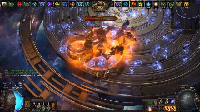 PoE Aurastacker Spark Elder Guardian Maven Challenge смотреть онлайн