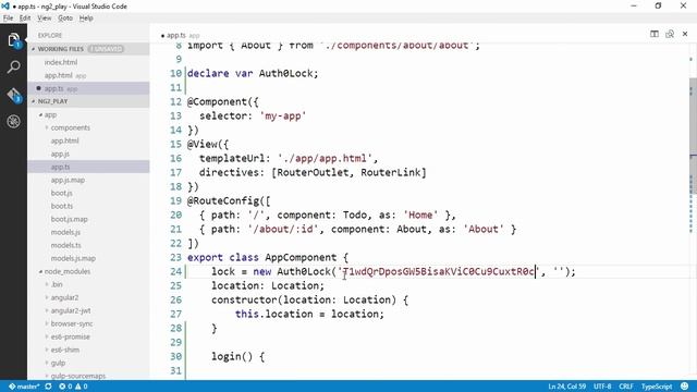Angular 2 Token Based Authentication with Auth0 (signup/signin in 10 minutes) смотреть онлайн