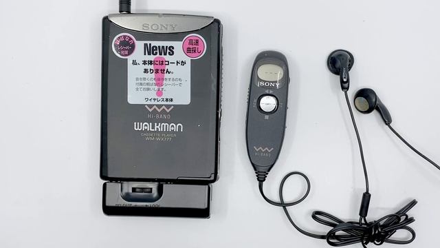 Sony Walkman WX-777 Wireless Portable Cassette Player смотреть онлайн