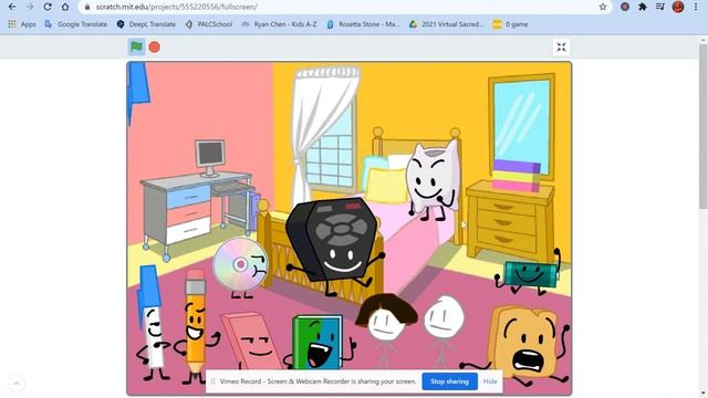 BFDI Contestant Generating Game MY VERSION Walkthrough