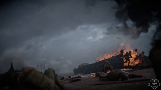 Call Of Duty: WWII - геймплей (PC-1080p-Русский)