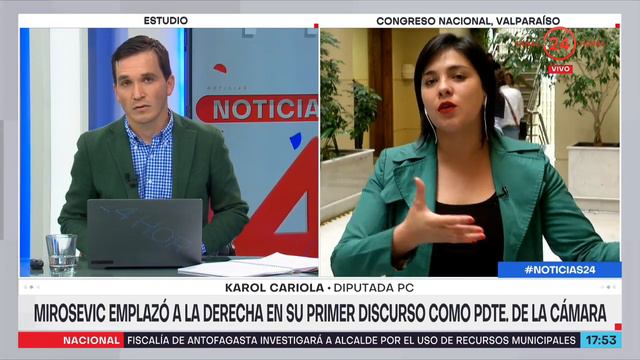 Cariola (PC): "Lamento que hayan surgido aprovechamientos para generar actos de violencia política" смотреть онлайн