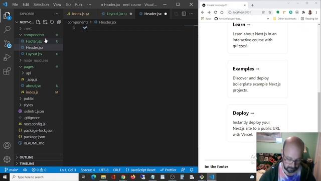 Next js tutorial part one смотреть онлайн