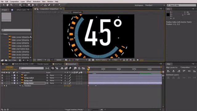 как сделать сенсорный дисплей в Adobe After Effects