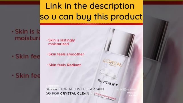 L'Oreal Paris Revitalift Crystal Micro-Essence, 65ml + 2 Crystal Sheet Mask 25gm, 115 G (Pack Of 2)