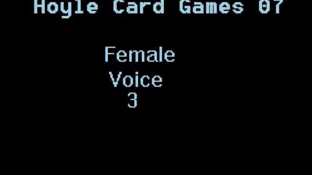 Hoyle Card Games Female Voice 3 Quotes смотреть онлайн