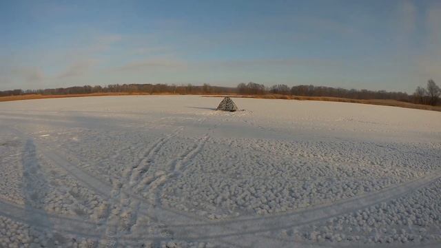 Зимняя рыбалка в Саратовской области. 06.12.2020 г. Разведка ледовой обстановки в Елшанке. смотреть онлайн
