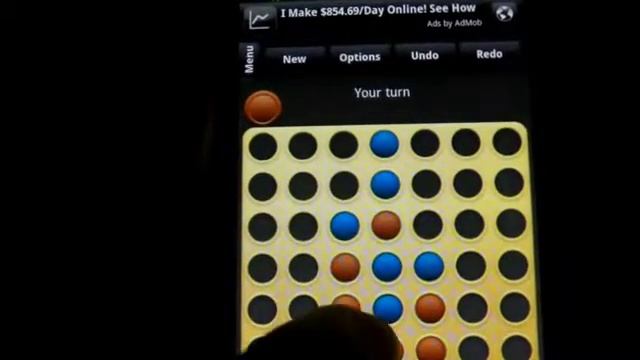 Connect 4: Android Gameplay App Review смотреть онлайн