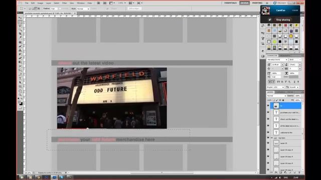 Odd Future Web-Design ( #Photoshop ) смотреть онлайн