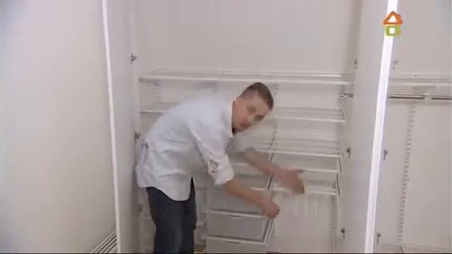 Гардеробная под скатом вместе с Elfa смотреть онлайн