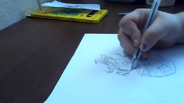 2 Канал. " Чашка кофе " рисую в технике дудлинг смотреть онлайн