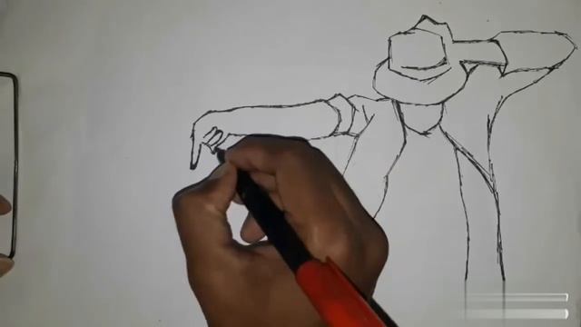 Drawing of "michael jackson" смотреть онлайн
