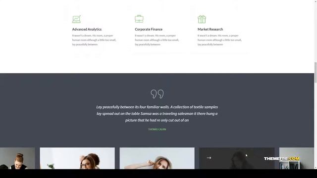Jhair - Business Consulting WordPress Theme finance services Easy Create Website смотреть онлайн