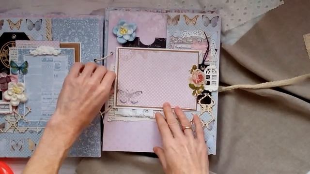 Скрап альбом из коллекции Бабочки от Scrapberry's