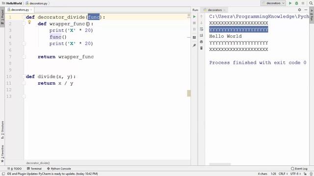 Python Tutorial for Beginners 49 - Python Decorators смотреть онлайн